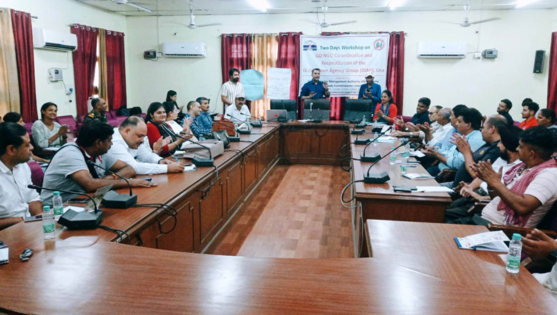 Two day workshop on disaster management begins in Una